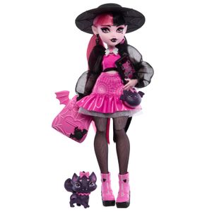 Monster High Draculaura Novo Visual com Pet - Mattel