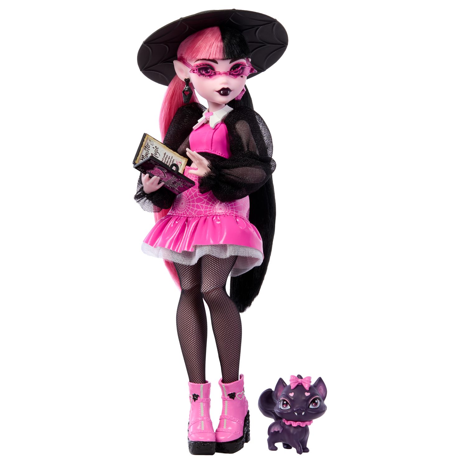 Monster High Draculaura Novo Visual com Pet - Mattel