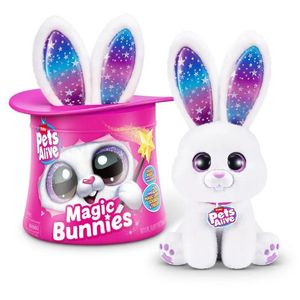 Pelúcia Interativa Pets Alive Magic Bunnies Branco - Candide