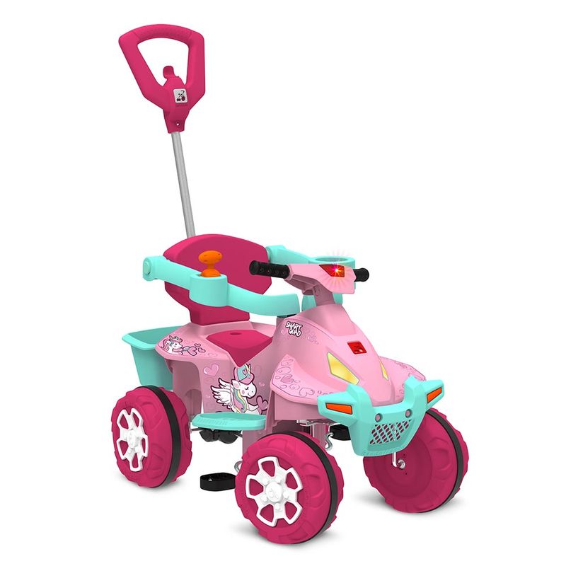 Quadriciclo-Passeio-Smart-Quad-Pedal-Rosa---Bandeirante