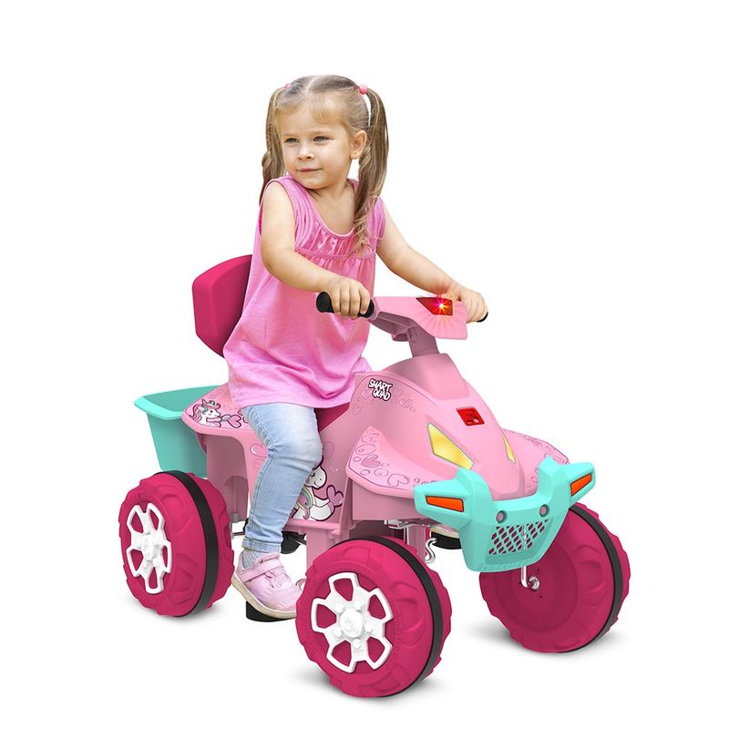 Quadriciclo-Passeio-Smart-Quad-Pedal-Rosa---Bandeirante