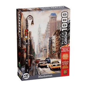Quebra-Cabeça Manhattan 1.000 Peças - Grow