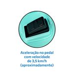Lambreta-Eletrica-Turquesa-6V---Bandeirante
