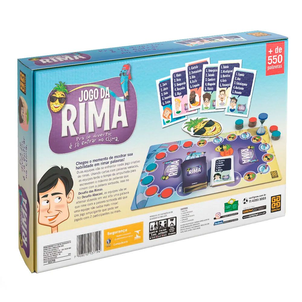 Jogo da Rima - Grow