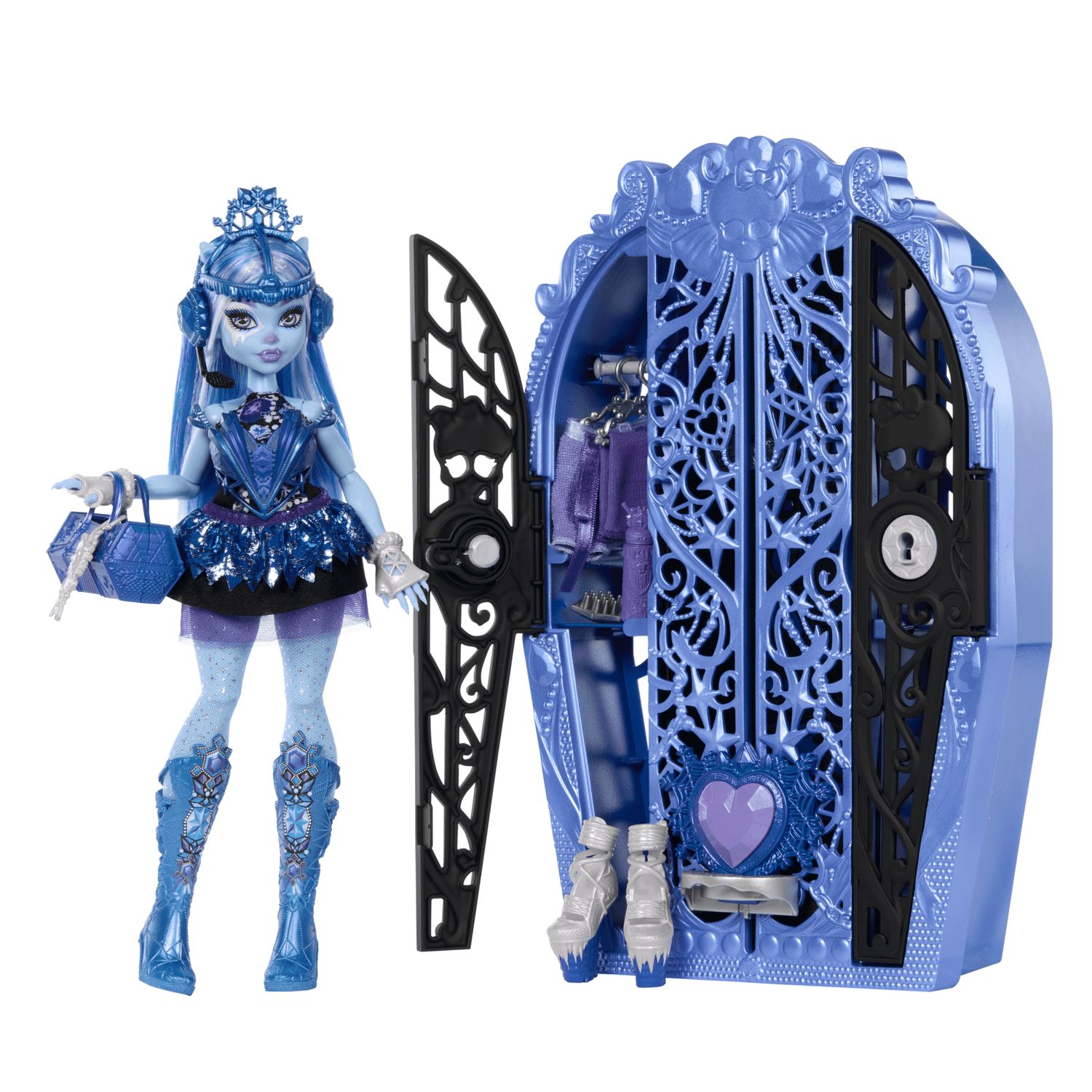 GENIUS COLLECTION CLEEVE ABBEY① Monster High Skulltimate Modas Secretas Abbey - Mattel