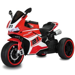 Moto Speed GT Vermelha Elétrica 12V - Bandeirante