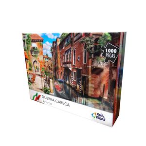Quebra-Cabeça Veneza 1000 Peças - Pais e Filhos