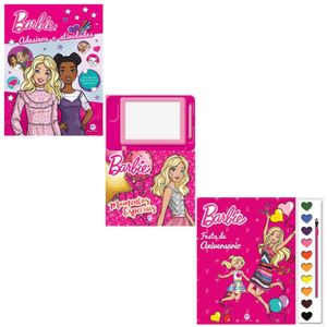 Kit Barbie 3 Livros Atividades - Ciranda Cultural