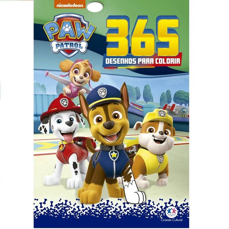 Kit-Patrulha-Canina-3-Livros-Para-Colorir---Ciranda-Cultural