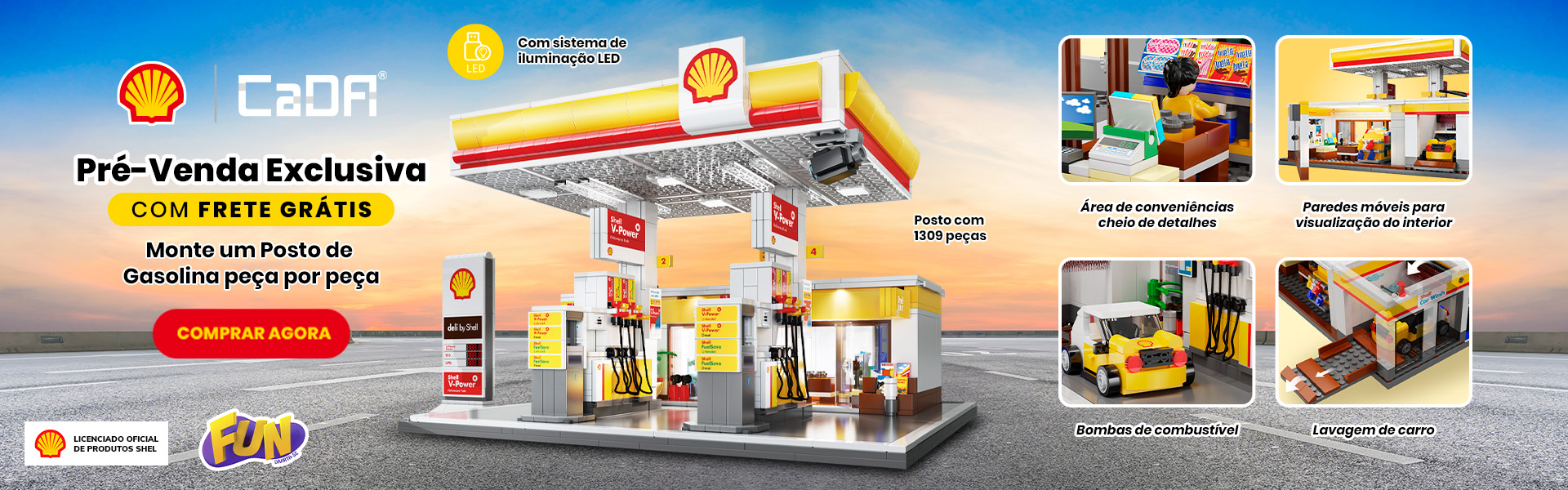 Pré-venda Posto Shell