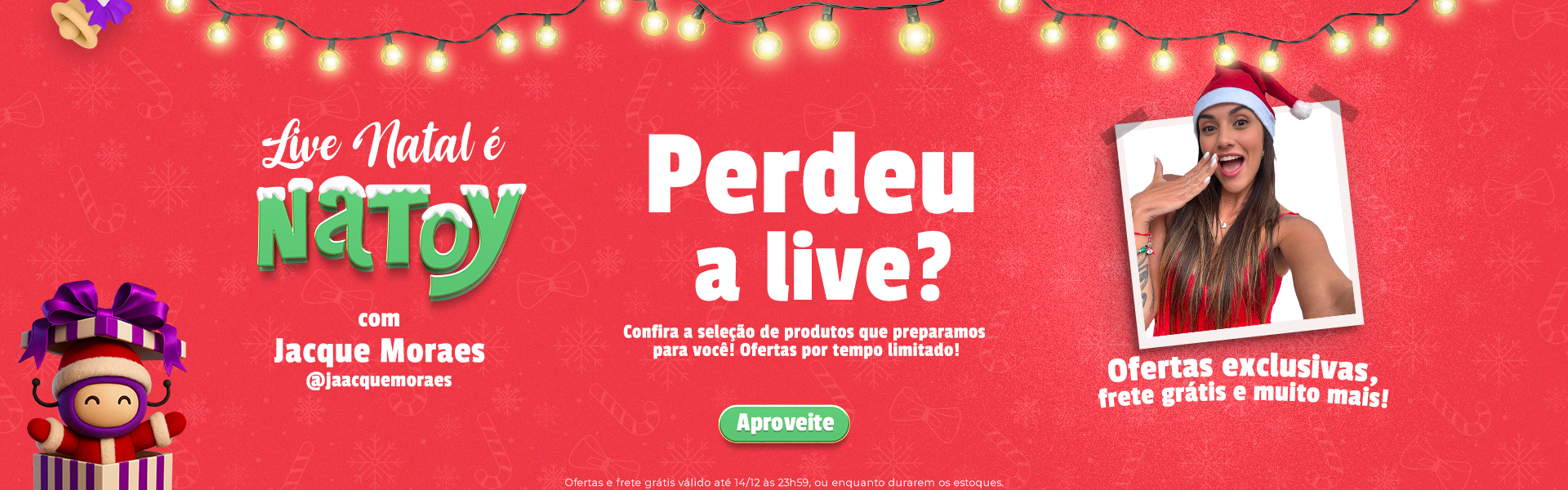 Live Natal é NaToy